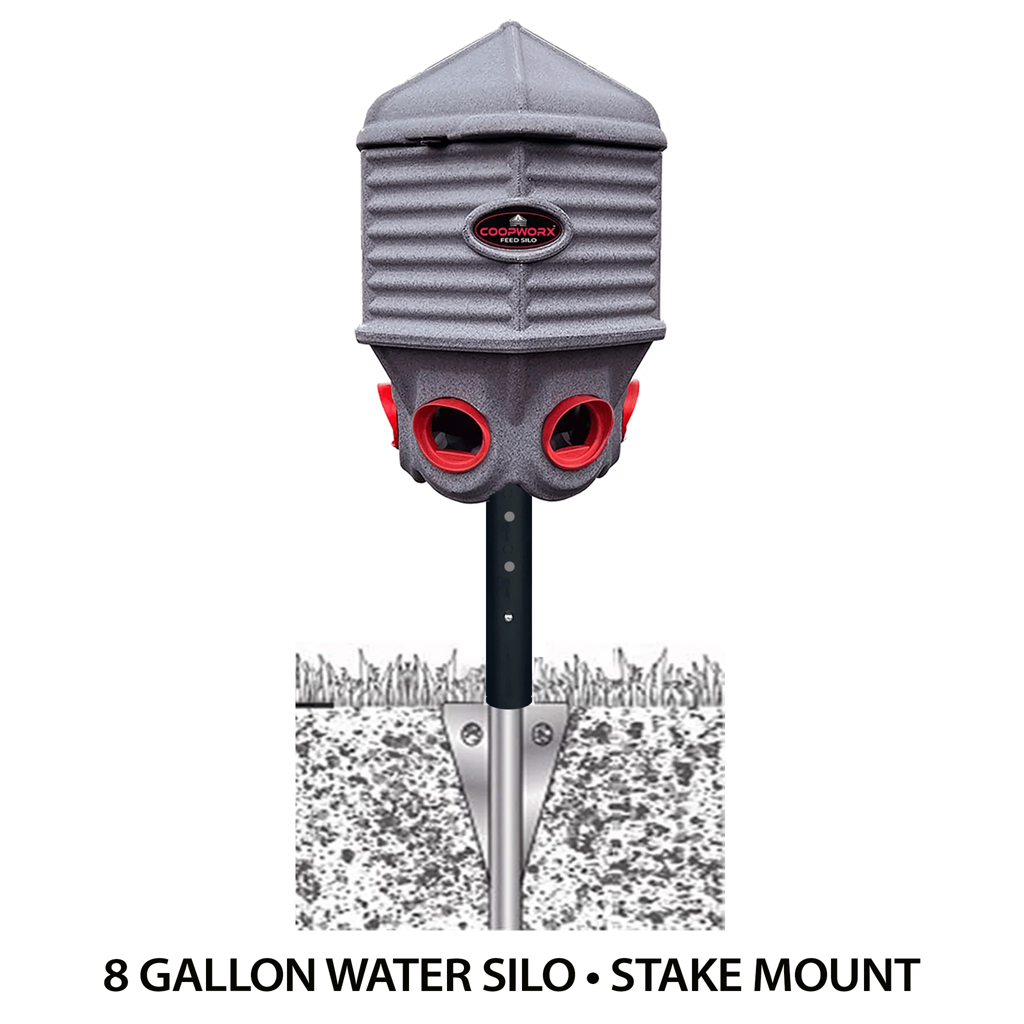 SureGrow™ 40lb Feed Silo by CoopWorx - Image 5